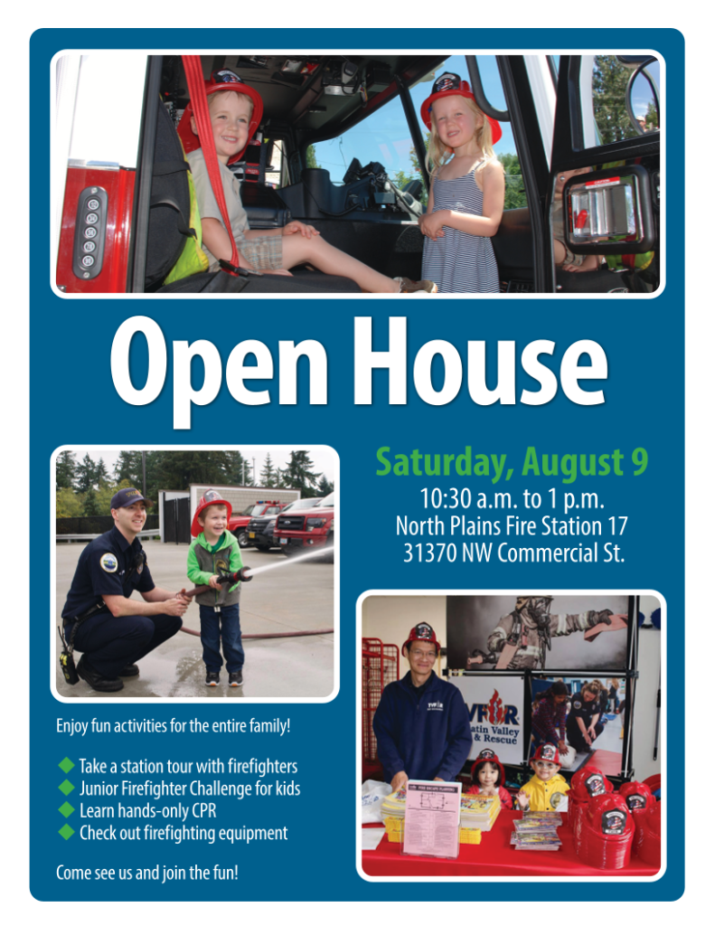 Station 17 Open House flyer